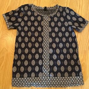 J.Crew navy blue top